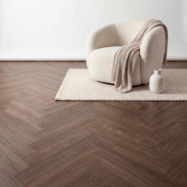 Reverie Visgraat Dark Oak Klik PVC