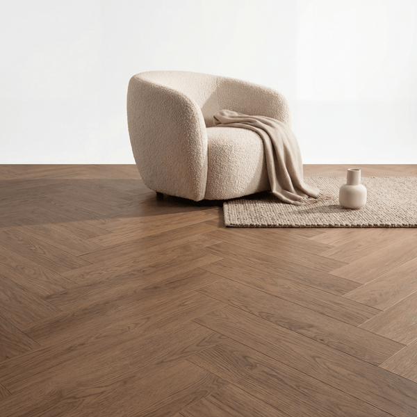 Reverie Visgraat Natural Oak Klik PVC