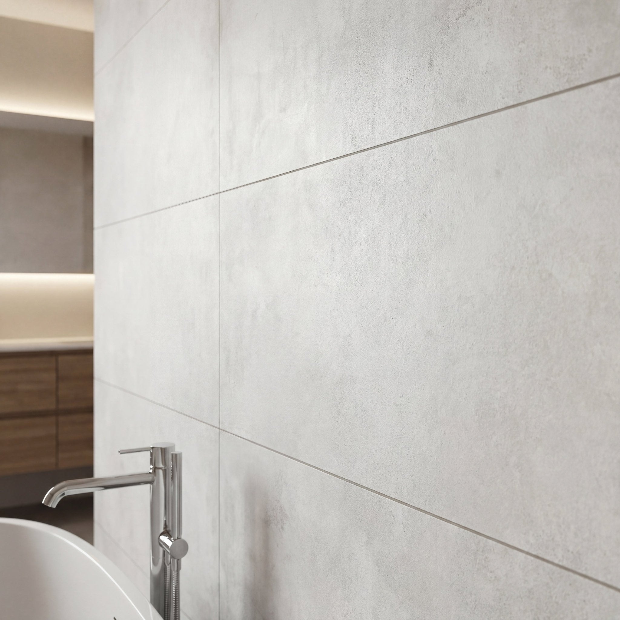 Social White 60x120 Keramische Tegel Vloer en Wand Gerectificeerd Porselein Geglazuurd - Vloerenbeer