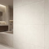 Spilos White 60x120 Carreau Céramique Sol et Mur Rectifié Porcelaine Émaillée