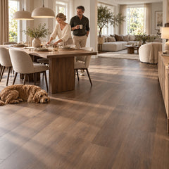 Altessa Rechte Plank Brown Plak PVC interieur