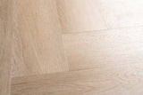Madera Chevrons Blanc Blanchi Fumé PVC en Planches